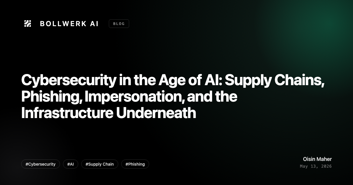 Cybersecurity in the Age of AI: Supply Chains, Phishing, Impersonation ...